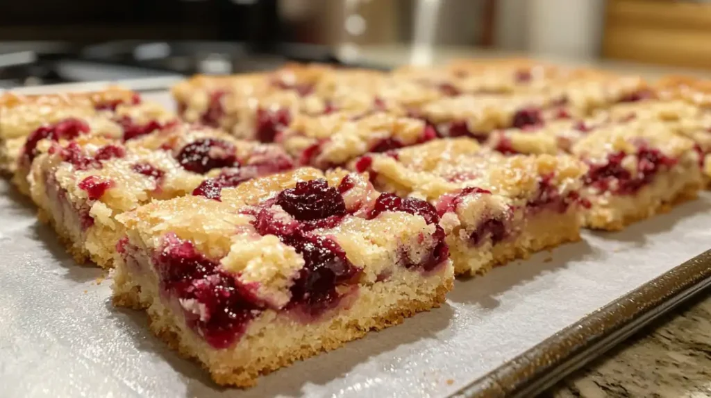 Cranberry Bars Recipe