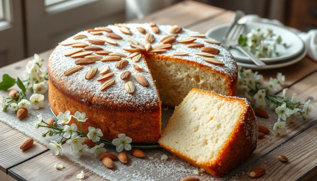 Almond Nut Cake Recipe