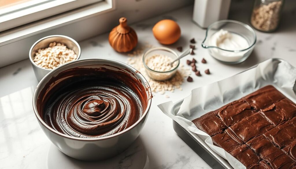 Protein Brownies Preparation