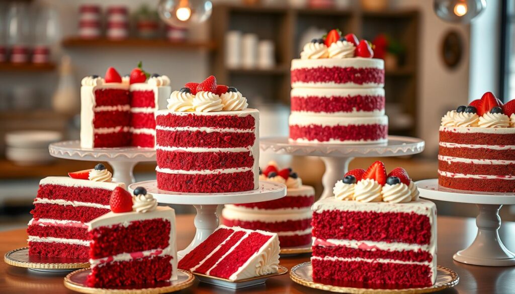 Red Velvet Cake Variations