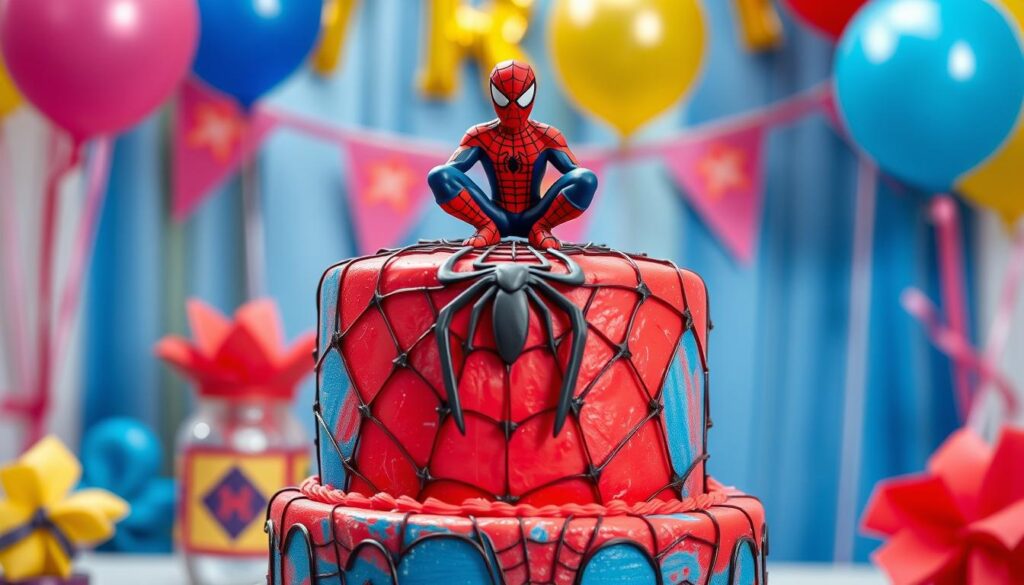 Spider-Man Cake Design Inspiration